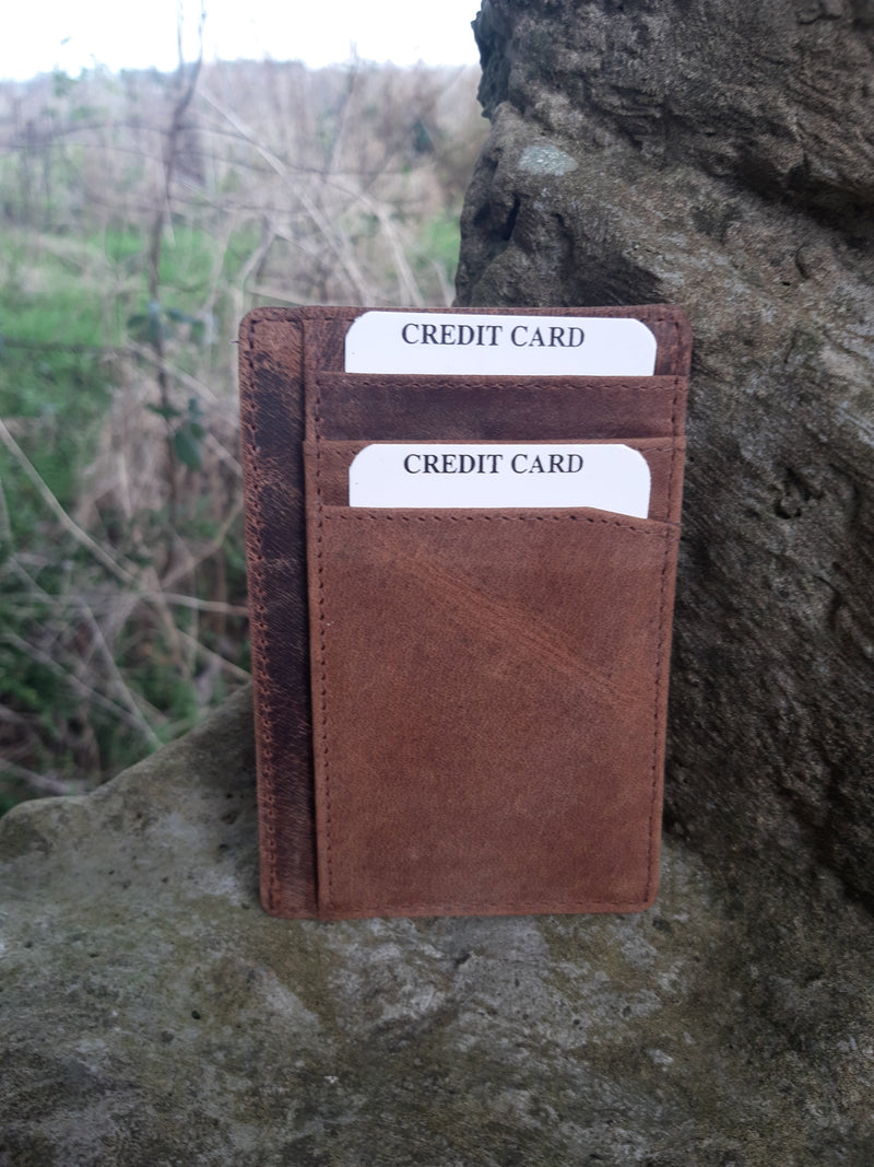 Leather coin purse ANDY - Geniune Leather RFID Card Holder 019 - Vera Tucci OriginalsBags