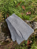 Gloves CAMILLE - FINGERLESS GLOVES TO MATCH OUR HATS (PLAIN) - Vera Tucci OriginalsAccessories DARK GREY