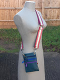 Leather Bag FIFI- MULTI ZIP SMALL POUCH BAG - Vera Tucci OriginalsBags