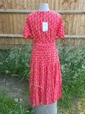ARABELLA KD190 EIN ITALIENISCHES VISKOSEKLEID UK 10-16