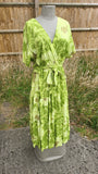 DONNA KD190 D  ITALIAN VISCOSE DRESS  UK 10-16