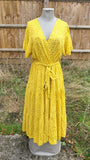 LEILANI KD190 'L' ITALIAN VISCOSE DRESS  UK 10-16