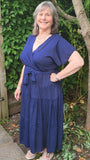 LEILANI KD190 'L' ITALIAN VISCOSE DRESS  UK 10-16