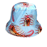 Funky Print gemusterte Sommer-Eimerhüte für Erwachsene, Einheitsgröße SS23, Muster 19/31