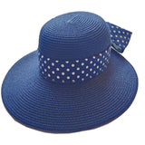 VERA TUCCI LADIES BOATER HATS HATS 5 COLS SIZES 56-58