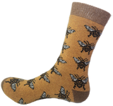 VERA TUCCI LUXURY WOMENS THERMAL SOCKS RMD2403-04-06 BIG BEES