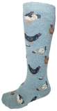 VERA TUCCI LUXURY WOMENS LONG SOCKS RMD2403-02-04 CHICKEN