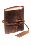 Journal Large Leather Bound Journal Plain Design - Vera Tucci OriginalsVera Tucci Originals