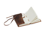 Journal Large Leather Bound Journal Plain Design - Vera Tucci OriginalsVera Tucci Originals
