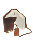 Journal Large Leather Bound Journal Plain Design - Vera Tucci OriginalsVera Tucci Originals