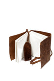 Journal Small Leather Bound Journal Tree of Life Design - Vera Tucci OriginalsVera Tucci Originals