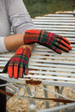 Gloves NICOLERA -AW21 TARTAN CHECK GLOVES XMJ3877 - Vera Tucci OriginalsAccessories