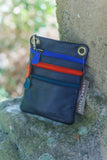 Leather Bag FIFI- MULTI ZIP SMALL POUCH BAG - Vera Tucci OriginalsBags