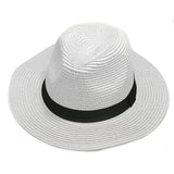VERA TUCCI PANAMAHÜTE IN WEIß, BEIGE UND SCHWARZ, GRÖSSE 56-60 UNISEX