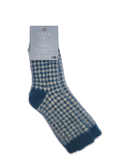 VERA TUCCI HOUNDSTOOTH DESIGN FLUFFY WOMENS WINTER SOCKS RMD2305-08-1 NEW FOR AW23!