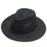 VERA TUCCI PANAMAHÜTE IN WEIß, BEIGE UND SCHWARZ, GRÖSSE 56-60 UNISEX