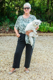 Trousers CAPRICE LONG VERSION - AW21 EDITION (NEW LONGER LEG) - Vera Tucci OriginalsLondon Clothing