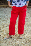 Trousers CAPRICE LONG VERSION - AW21 EDITION (NEW LONGER LEG) - Vera Tucci OriginalsLondon Clothing