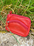 ROXANNA  - LEATHER PURSE/ ZIPPOUCH