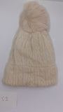 POM POM FLUFFY CABLE HAT AW23-RMD-51
