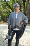 Poncho KELLY - Studed Poncho - Vera Tucci OriginalsAccessories