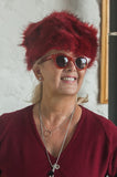 Hat Andrea Faux Fur Hat - Vera Tucci OriginalsFaux Fur RED