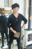 Hat Andrea Faux Fur Hat - Vera Tucci OriginalsFaux Fur BLACK