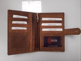 ELVIRE 0035  NATURAL HUNTER LEATHER WALLET