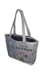 RMD2210-10 LONDON TOURIST TOTE BAG