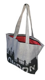 RMD2210-09 LONDON TOURIST TOTE BAG